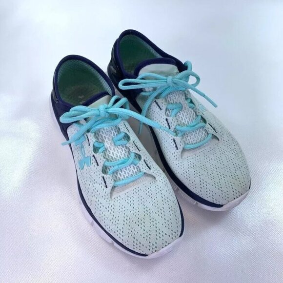 Under Armour Womens Speedform Fortis Running Shoes Blue 1258728-100 Low Top 10 M - Picture 1 of 11